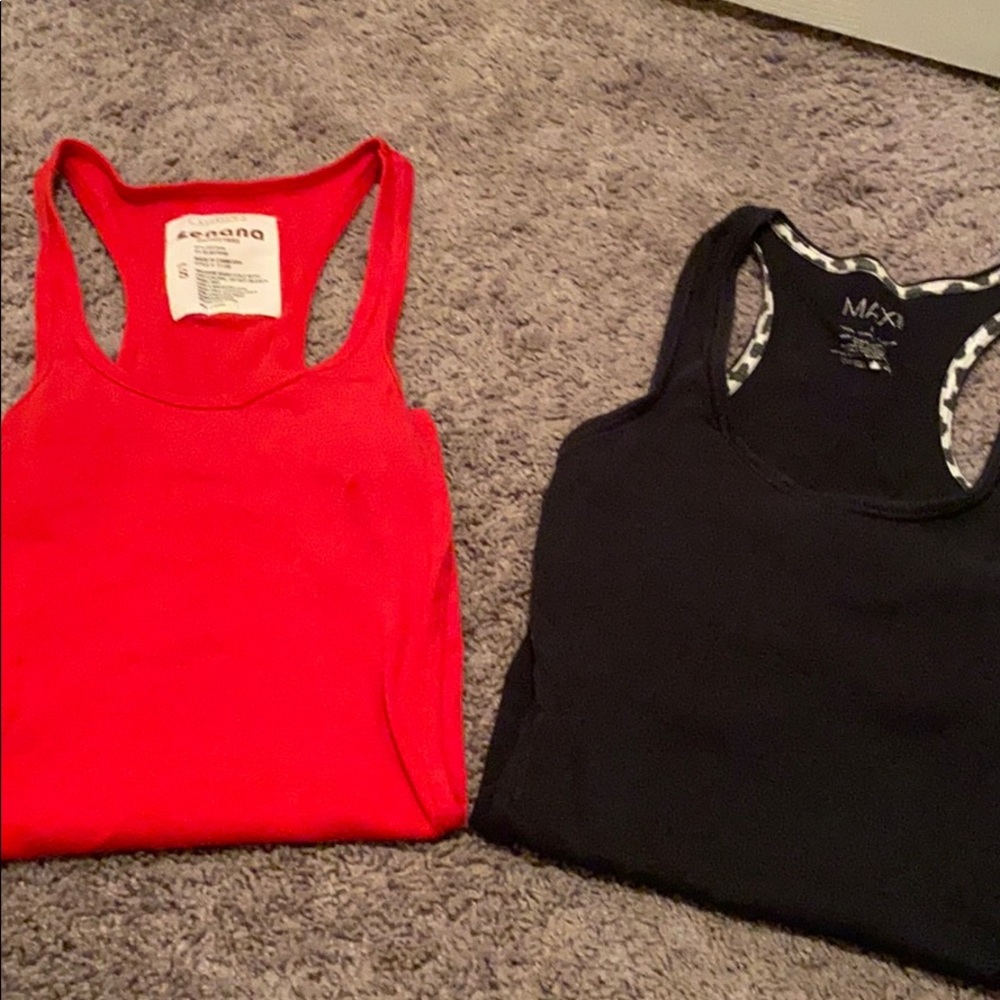 Two tank tops